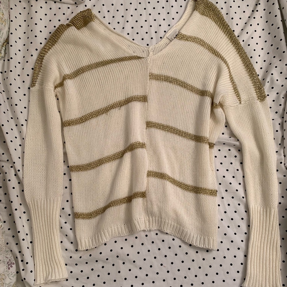 2/$20 Super Cute Striped Sweater